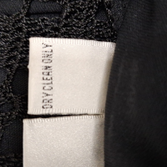 Chicos Black Whimsigoth Witchy Crochet Sleeveless Sheath Maxi Dress Size XL - Picture 14 of 15